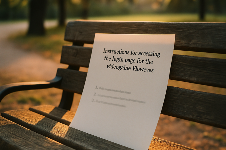 how to log in to vloweves game